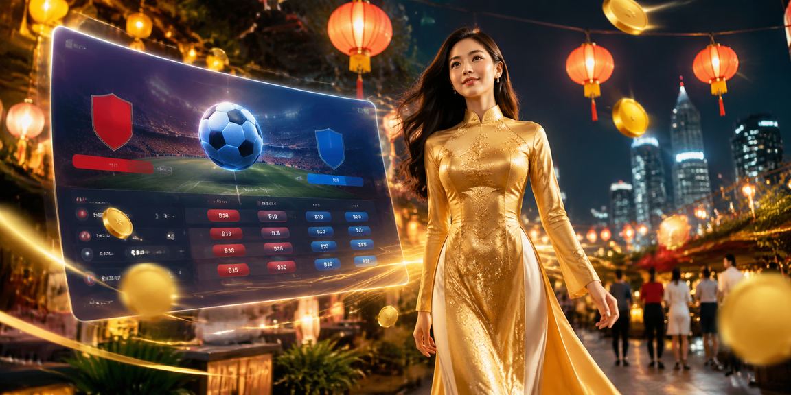 Người dùng tại TP. HCM khám phá nền tảng cá cược casino trực tuyến trong trang phục áo dài