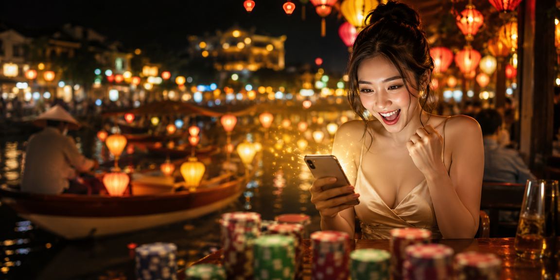 Người chơi mobile casino tại chợ đêm Huế tận dụng ưu đãi khuyến mãi